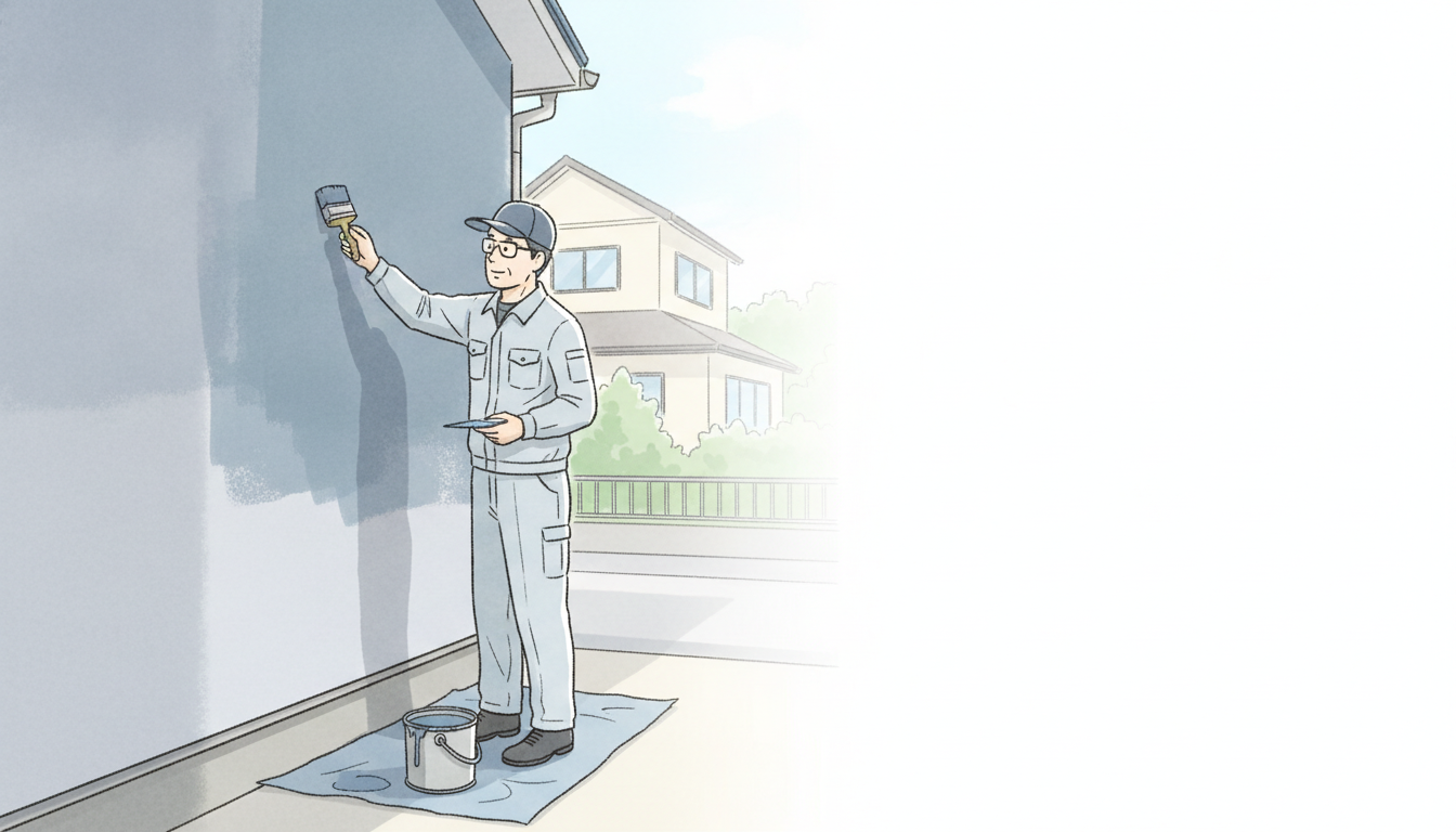 三回塗りだけでは品質は決まらない