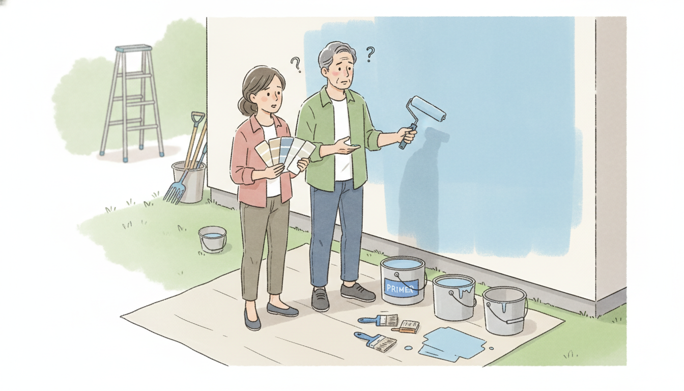 外壁塗装DIYのよくある質問